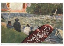 Mail Art David Greenberger "Chocolate Coated and More" collaged postcard 2026