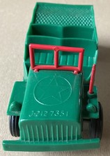 Vintage Green Plastic Army Jeep J-2127361