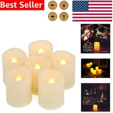 Long Lasting Flameless Tea Light Candles with Timer - Perfect for Any Occasion