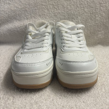 Reebok Court Advance GS Low Top Lace-Up Sneakers White/Cream/Gum Size 5Y