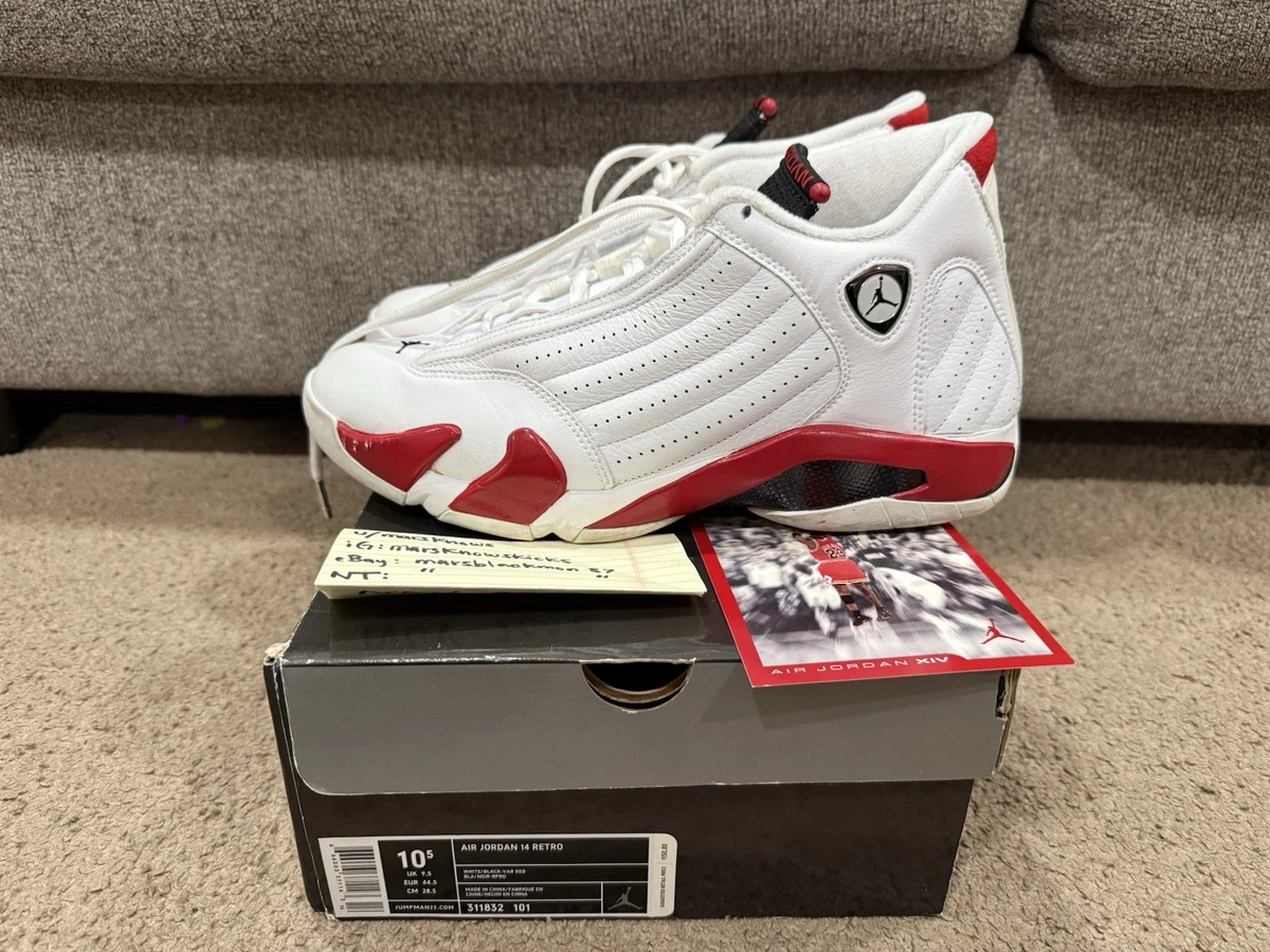 Jordan 14 Retro White Varsity Red for Sale | Authenticity