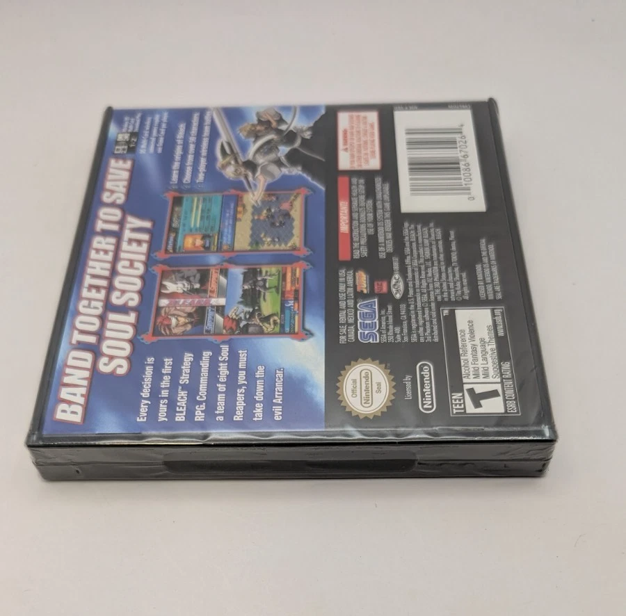 [FACTORY SEALED] Bleach: The 3rd Phantom (Nintendo DS, 2009) NEW RARE SEGA - Image 3 of 4