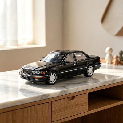 1:24 Lexus LS400 alloy die-cast car model simulation sound and light children's 