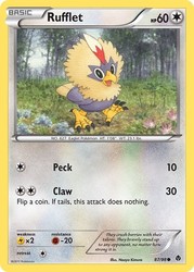 Rufflet 87/98 Emerging Powers Reverse Holo