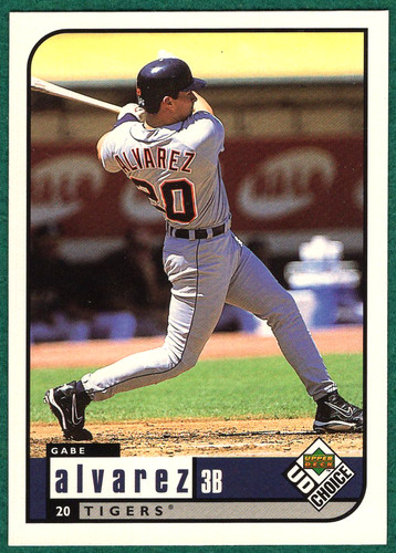 1999 UD Choice Gabe Alvarez #84 card