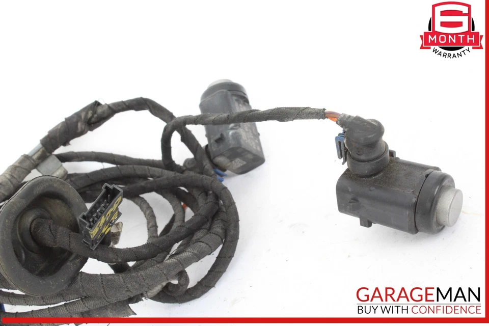 06-12 Mercedes X164 GL450 GL350 parachoques trasero sensor de estacionamiento conjunto de arnés de cables OEM Foto 2 de 4