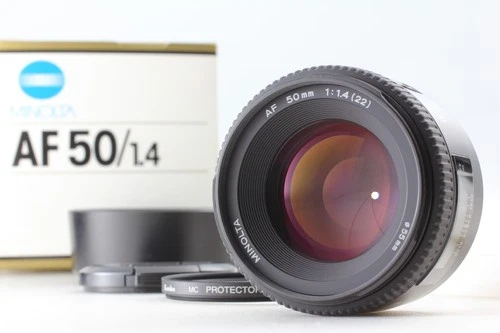 [Near MINT+3] Minolta AF 50mm F1.4 New Lens For Sony A mount From JAPAN