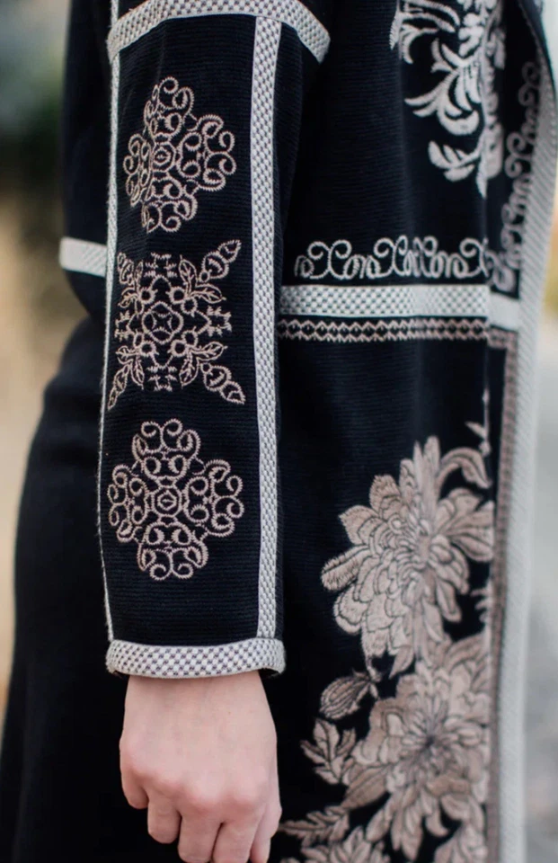 Chaqueta Suéter Johnny Was Biya, ¡Hermosa e Impresionante! Precio de venta sugerido por el fabricante $435,00 XS Foto 3 de 4