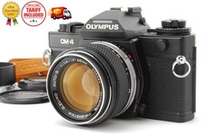 50mm f1.4 lens NEAR MINT OLYMPUS OM-4 Black SLR 35mm Film Camera Body JAPAN
