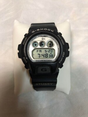 STUSSY Gショック Casio G-Shock Dw-6900Ss-1Ev Digital Quartz Men Stussy 1St Vintage