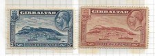 1931 King George  Views MINT Hinged Part set of 2 