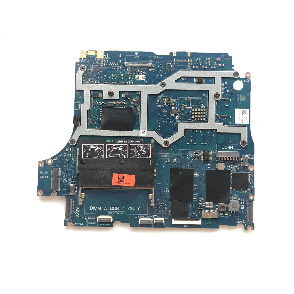 LA-K662P For DELL G15 5510 GDL55 I5 I7 10th Gen 0G3CK0 0Y54CX