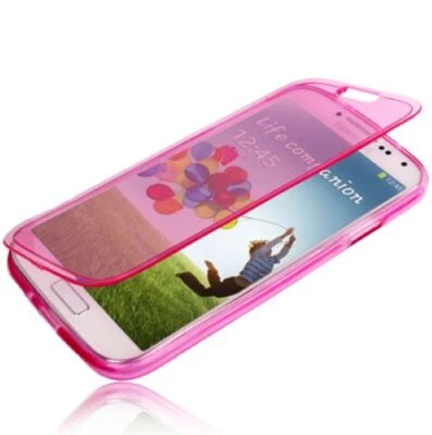Schutz Tasche Hülle Etui Bumper Case Flip Cover für Handy Samsung Galaxy S4 Neu - Bild 1 von 4