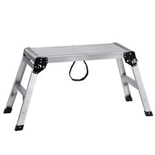 VEVOR pedana alluminio piattaforma di lavoro altezza 52 cm scaletta pieghevole 150 kg scala