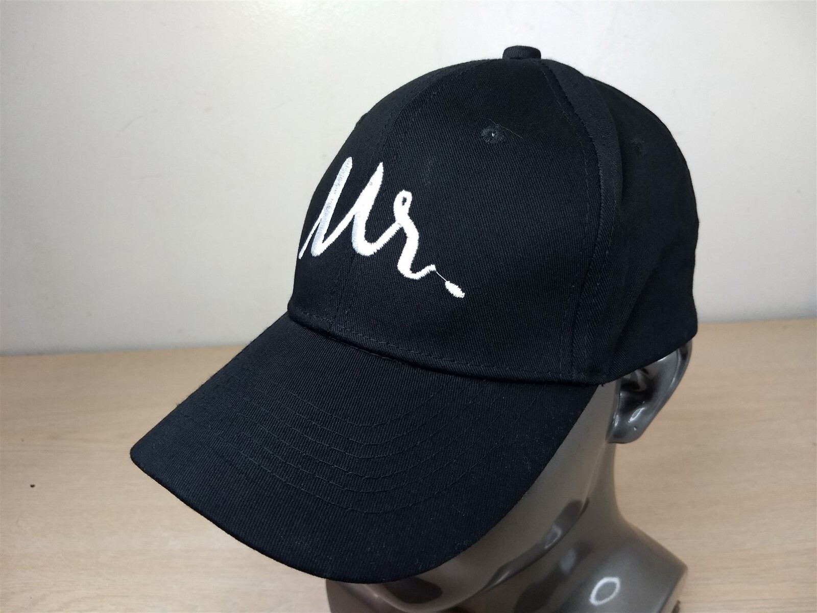 MR. ADJUSTABLE STRAPBACK BASEBALL HAT/CAP, BLACK,… - image 3