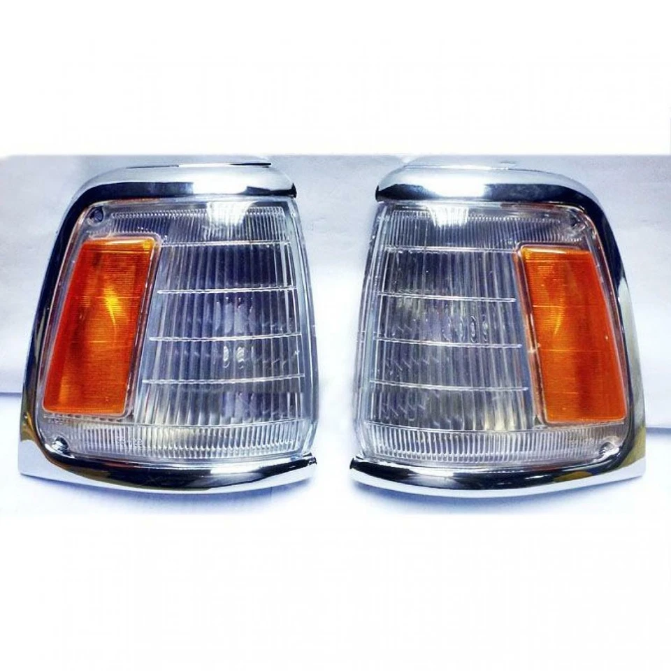 89 93 FITS TOYOTA HILUX MK3 LN/RN/YN 2/4WD PICKUP CORNER SIDE LIGHT LAMP L+R - Image 3 of 4
