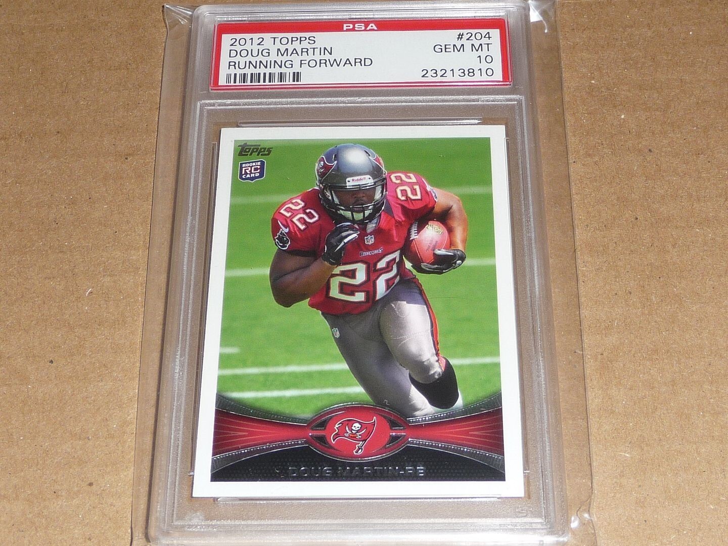 Doug Martin Topps #204 Running Forward
