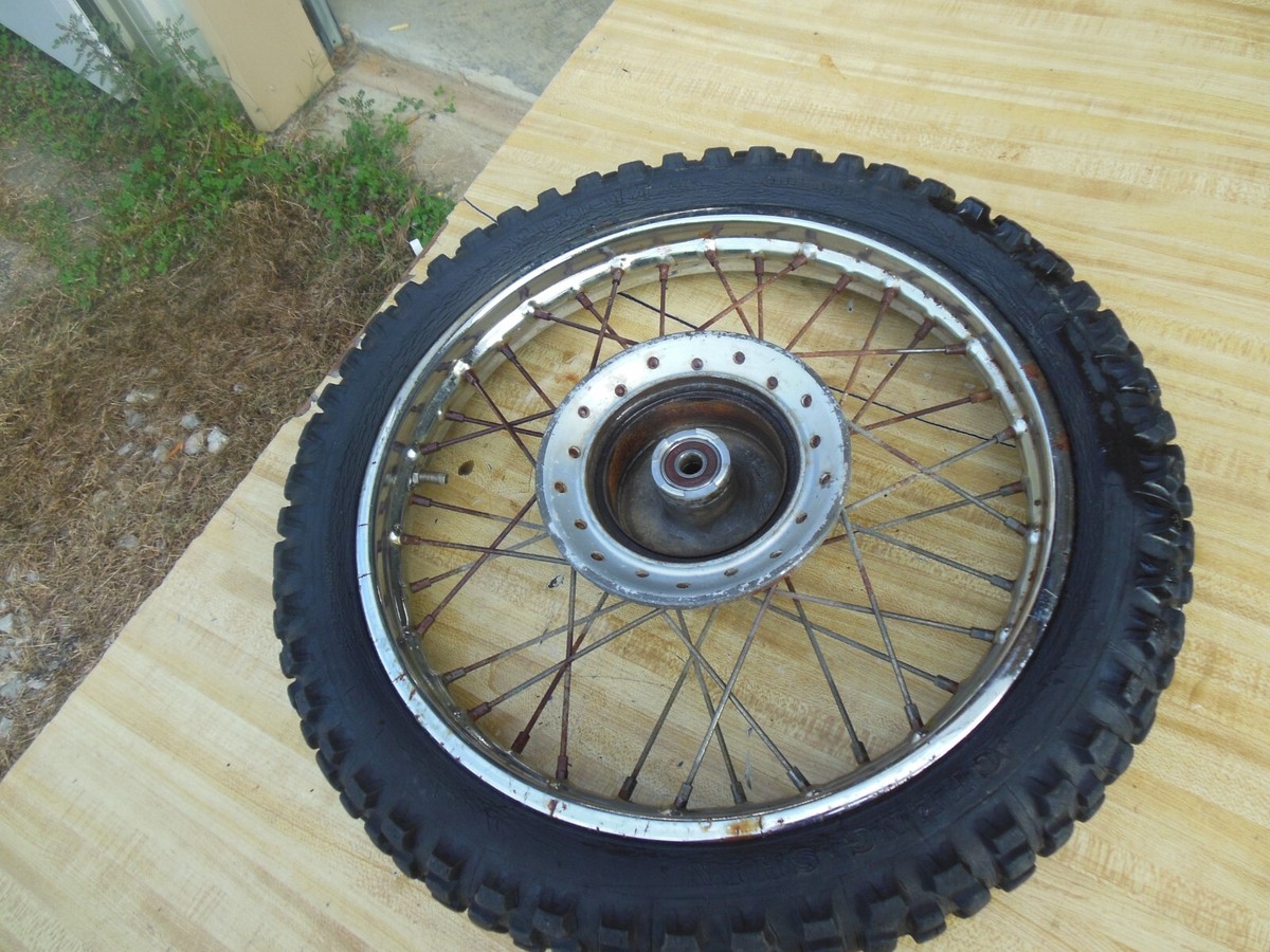 2007 HONDA CRF 70F FRONT WHEEL RIM 07 CRF70F CRF 70 14X1.40 | eBay