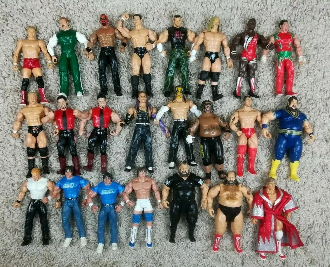 WWE Wrestling Figures Jakks Pacific WWF Make Your Selection