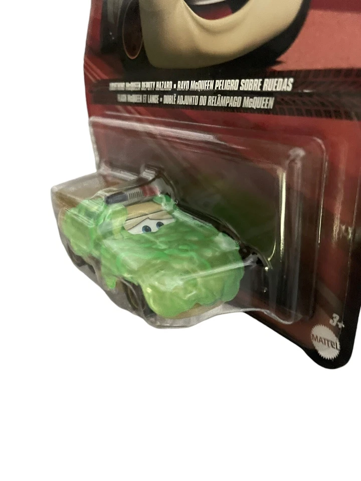 2024 DISNEY/PIXAR CARS LIGHTNING McQUEEN DEPUTY HAZARD with Slime - Image 3 of 4