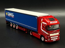 Volvo FH5 globetrotter XL curtainside trailer "Hendrickx Zonen" WSI truck models
