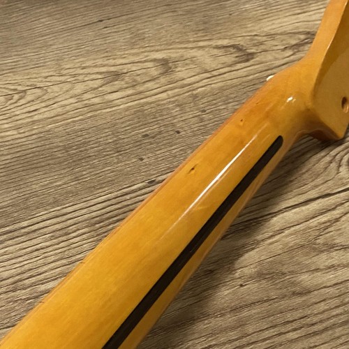 22 Bund E-Gitarrenhals gelb Kanada Ahorn für Fender Tele Telecaster - Bild 5 von 6