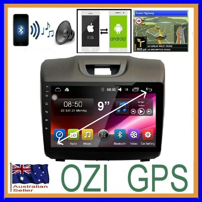 ISUZU DMAX GPS HEADUNIT APPLE CARPLAY ANDROID AUTO CAMERA ODB DAB+ TPMS DVR