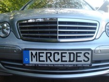 2 MERCEDES dealer frame MERCEDES BENZ STUTTGART home of Mercedes