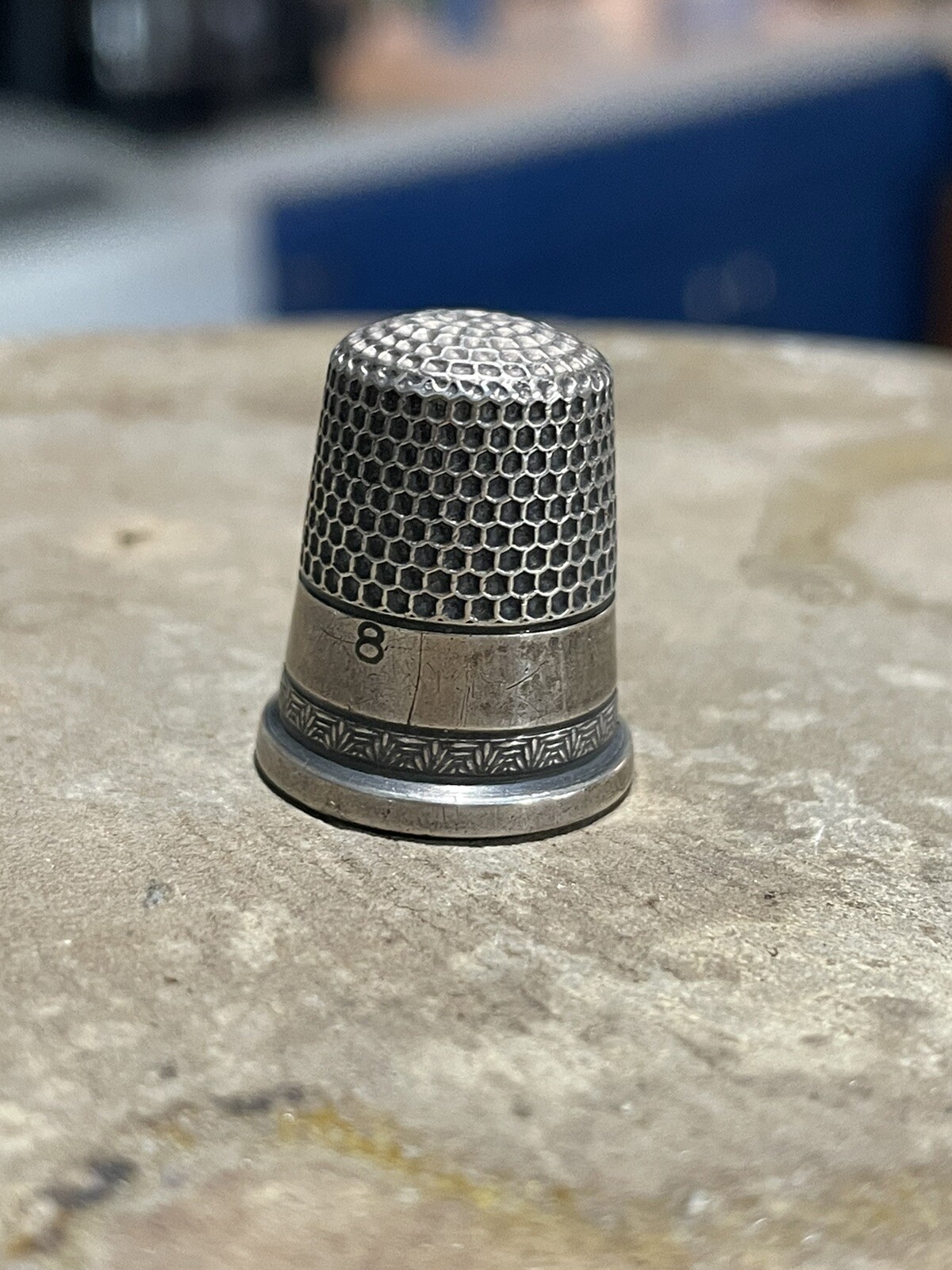 Vintage Sterling Silver Thimble eBay