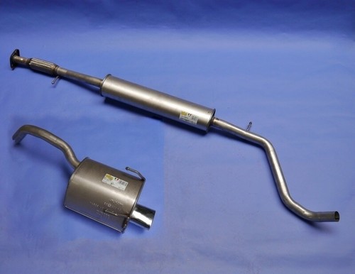 FERROZ Auspuff Endtopf Für Fiat 500 1.2i - Doppelt Aluminiert 2007-2010