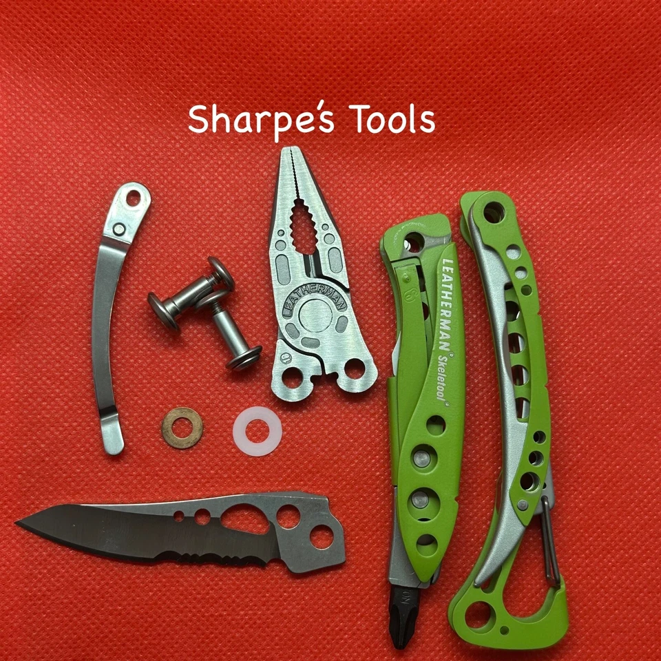 New replacement parts for Leatherman SKELETOOL: One (1) part for Mods or Repairs