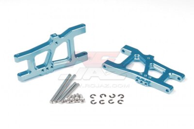 鉄道模型 Arm Jazrider Aluminum Rear Suspension Arm For Tamiya DF01/Top Force