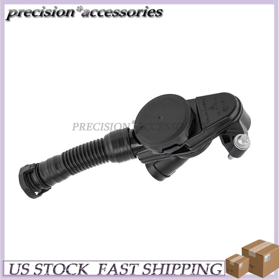 Pair of L&R PCV Engine Crankcase Vent Valves For Porsche Cayenne Macan Panamera Foto 4 de 4