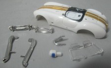 "NEW" T-DASH WHITE/GOLD STRIPES COBRA KIT HO T JET BODY