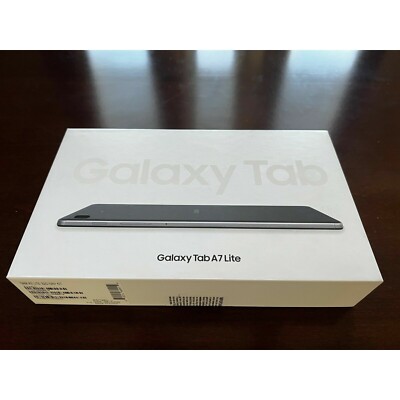 NEW Samsung Galaxy Tab A7 Lite 32GB Wi-Fi 8.7'' Gray SM-T220