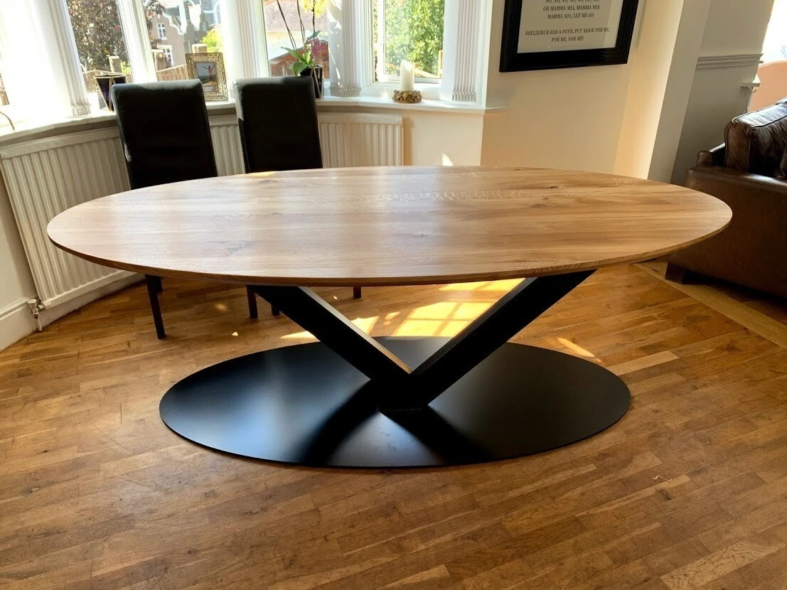 Ebay oval outlet dining table