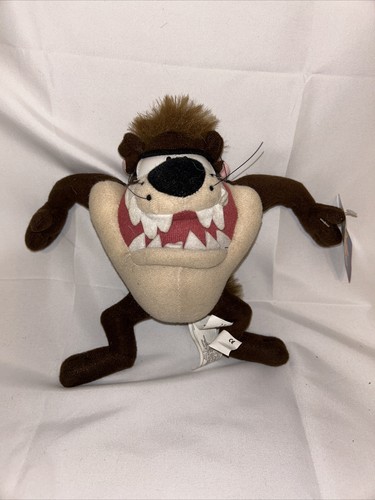 Tazmanian Devil Plush Looney Tunes Stuffed TAZ 1997 Ace