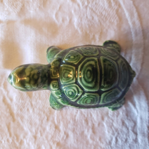 "Pequeña Porcelana Tortuga Tortuga 🙂 Gran Carcasa Gráfica Verde Mini 1.25"" x 2.25" - Imagen 14 de 18
