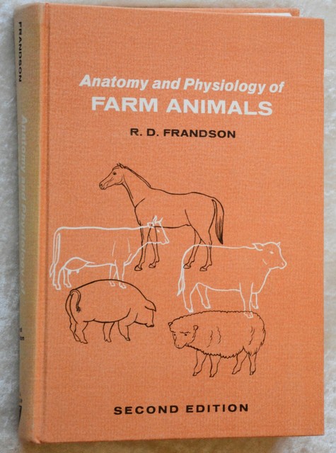 Anatomy And Physiology Of Farm Animals By R D Frandson Hardcover EBay