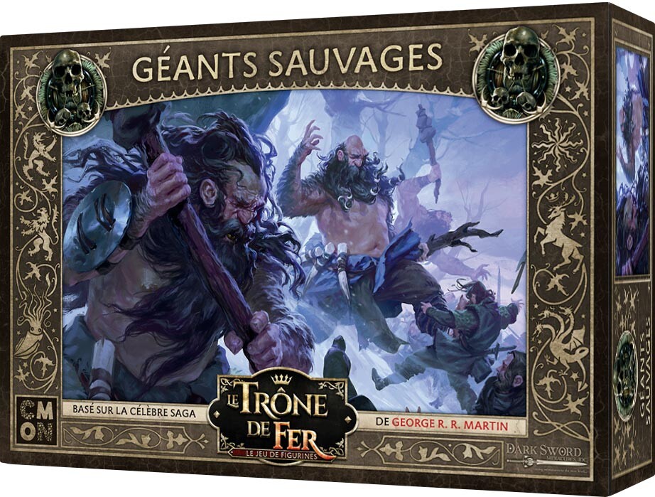 TRÔNE DE FER : GÉANTS SAUVAGES CMNSOIF46 Version française extension figurines