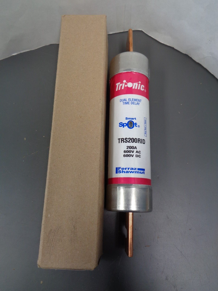 Fusible Ferraz Shawmut Smart Spot TRS200R 200A 600V AC/DC - Neuf Sous Emballage