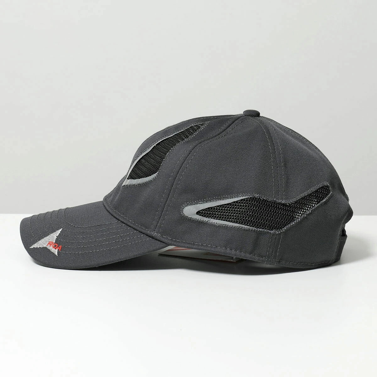 【ROA】ROA / ロア CAP 6 PANEL RBUW219FA12 ROA baseball cap Cap 6 Panel gray color smooth RBUW219FA12