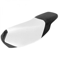 COUVRE SELLE SCOOTER ADAPT. PEUGEOT SPEEDFIGHT BLANC / NOIR / CARBONE