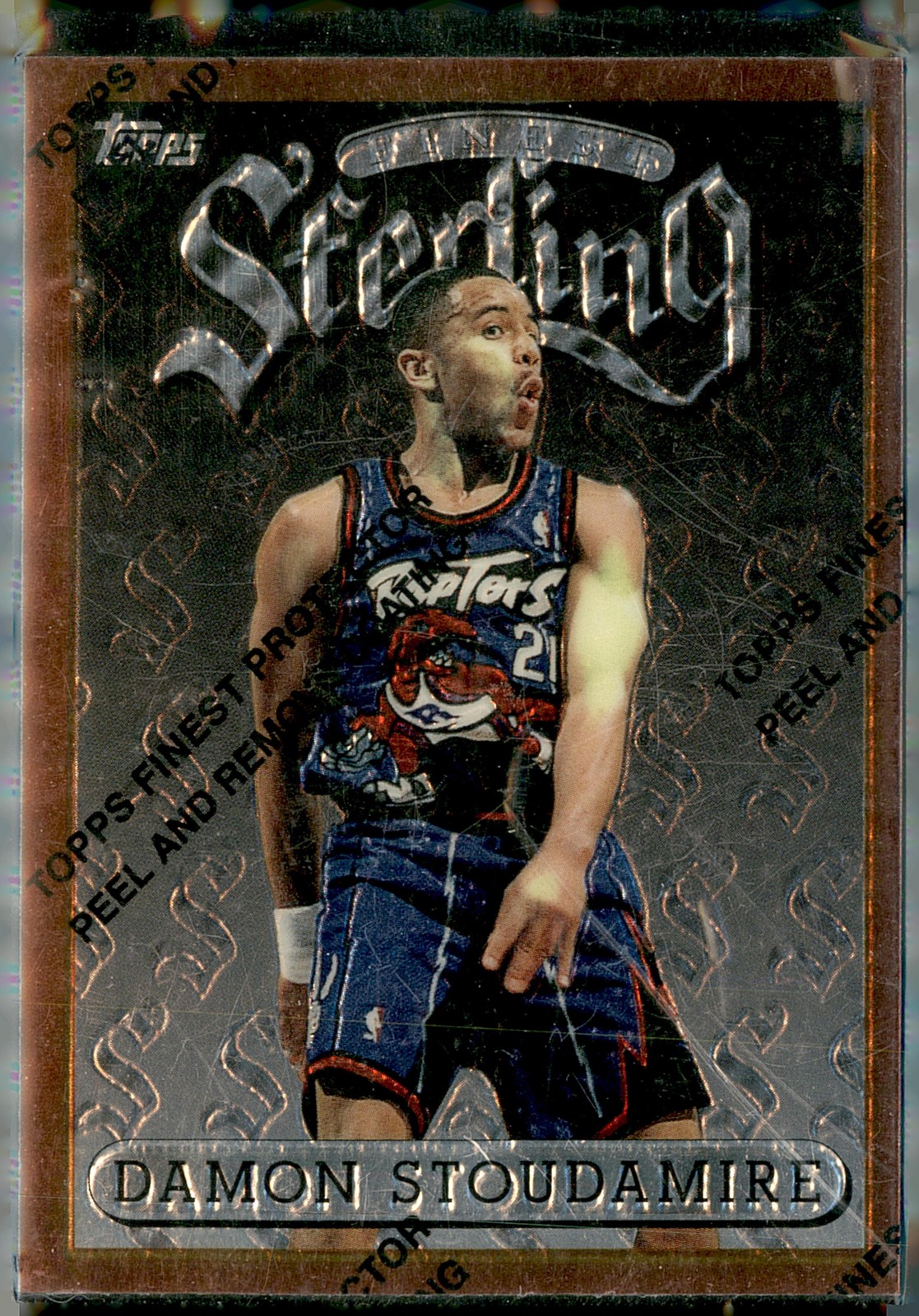 1996-97 Finest #38 Damon Stoudamire Refractors