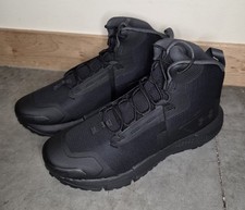 Under Armour Men's Charged Valsetz Mid 6" Boots Tactical Duty Boot Size 10.5 BLK