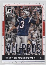 2016 Donruss All-Pros Stephen Gostkowski #20 0a1