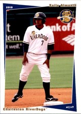 2010 Charleston RiverDogs Grandstand 27 Zoilo Almonte Dominican Republic DR Card