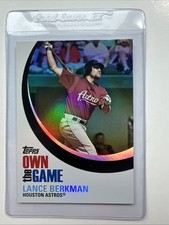 Lance Berkman 2007 Topps Own The Game OTG5 Astros + Card Saver