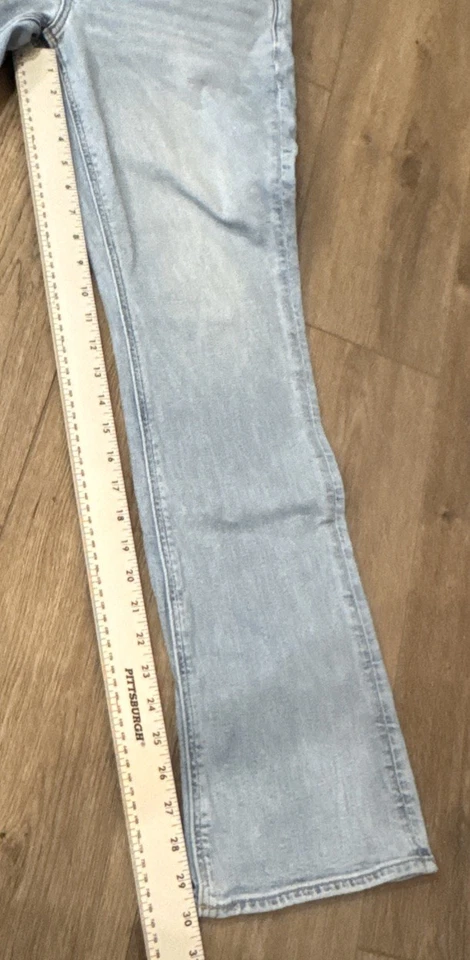 Женские узкие эластичные с заниженной талией American Eagle 90-е размер 8 Reg легкая стирка - Изображение 3 из 4