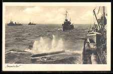 AK Torpedo-los!, Torpedoboot-Zerstörer im Manöver 